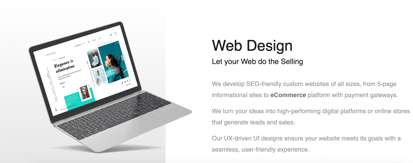 Web Design - Let your Web do the Selling